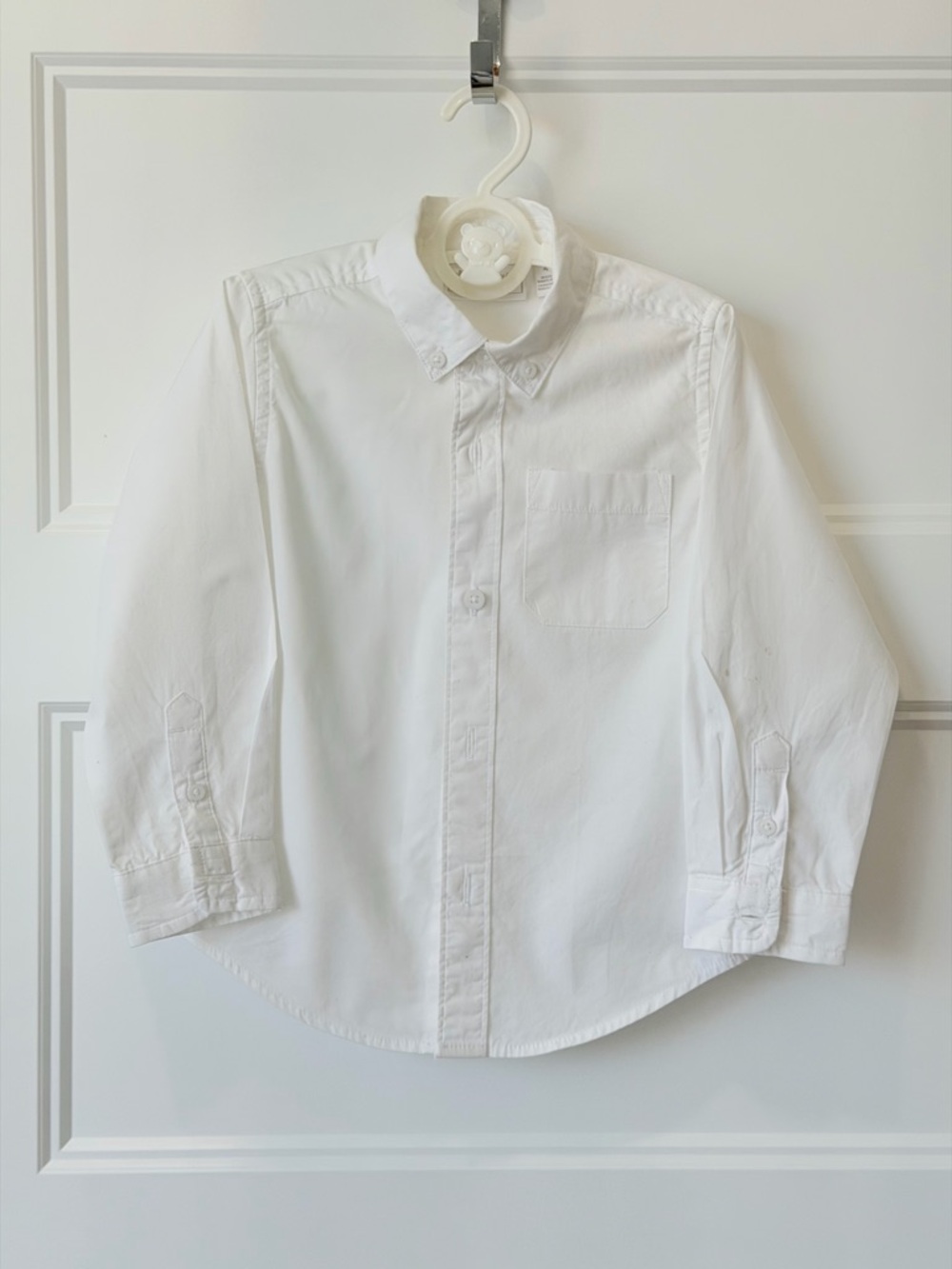 Gymboree White Button-Down Shirt for Kids